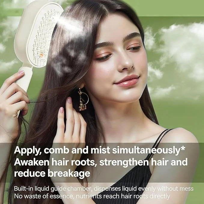 20% OFF Electric Steam Brush for Hair, Detangling Steam Brushes with Oil