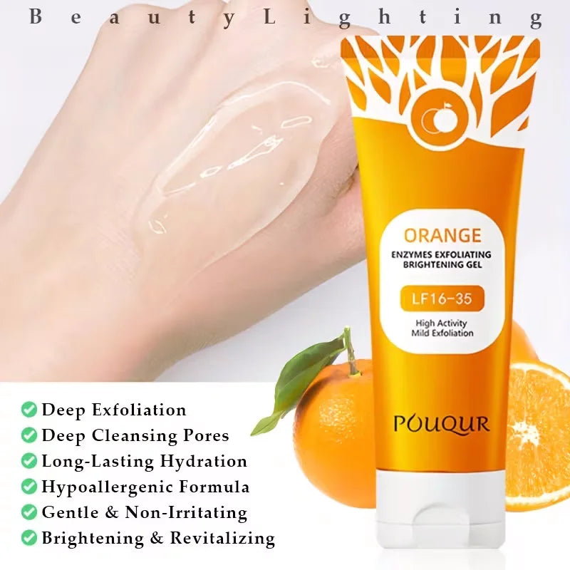 50% Off Deep Cleansing Orange Exfoliating Whitening Gel